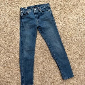 Levi's Men's Dark Blue Skinny Jeans